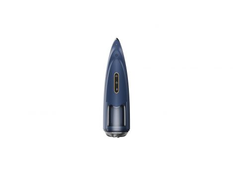 Męski masturbator obrotowy pchający z wibracją B Series Cute niebieski USB - 2