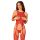 Bodystocking Obsessive N122 czerwony S/M/L