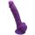 Realistyczne dildo Silexd fioletowe 17,5 cm