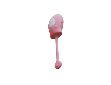 Wibrujące jajko silikonowe misio z ogonkiem B Series Cute wodoodporne - 6