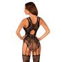 Bodystocking Obsessive F239 z otwartym krokiem czarne S/M/L - 3