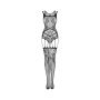 Bodystocking Obsessive F239 z otwartym krokiem czarne S/M/L - 6