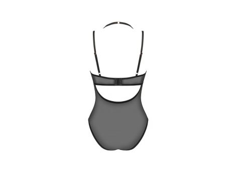 Czarne body erotyczne Selinne Obsessive XL/2XL - 6