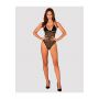 Czarne body erotyczne Selinne Obsessive XL/2XL - 4