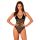 Czarne body erotyczne Selinne Obsessive XL/2XL