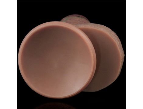 Dildo realistyczne dwuwarstwowe silikonowe Lovetoy 24 cm - 6