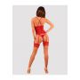 Gorset i stringi Lacelove Obsessive czerwony M/L - 7
