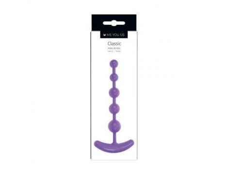 Kulki analne Me You Us Classic fioletowe 16 cm