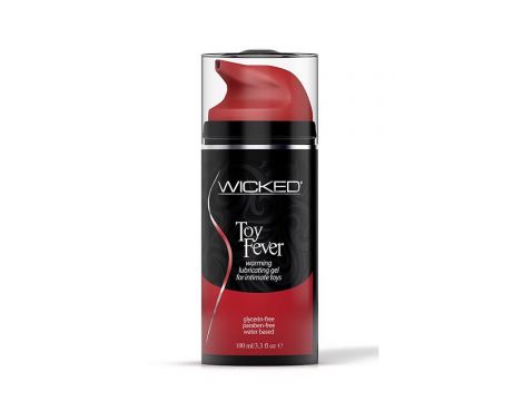 Lubrykant rozgrzewający do zabawek Wicked Toy Fever 100ml