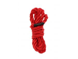 Lina do bondage Taboom 150 cm 7 mm czerwona