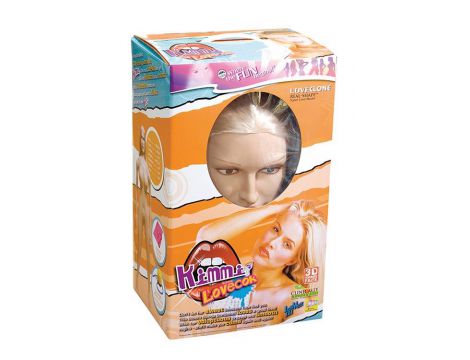 Lalka erotyczna KIMI LOVECOK LOVEDOLL NMC blond z wibracjami 3 prędkości