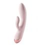 Wibrator duo punktu G Vivre Coco silikonowy różowy USB 23 cm - 3