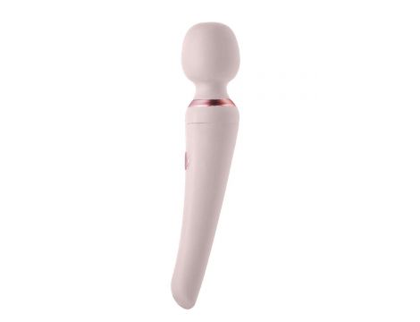 Masażer wand Vivre Nana silikonowy różowy USB 18 cm - 3
