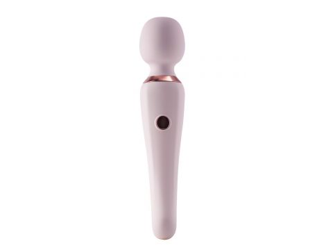 Masażer wand Vivre Nana silikonowy różowy USB 18 cm - 4