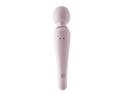 Masażer wand Vivre Nana silikonowy różowy USB 18 cm - 5