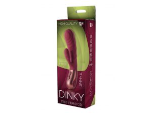 Wibrator króliczek Dinky Duo Jimmy K silikonowy USB 19 cm