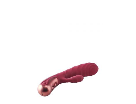 Wibrator króliczek Dinky Duo Jimmy K silikonowy USB 19 cm - 3