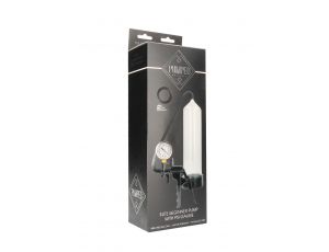Transparentna pompka próżniowa Pumped Elite Beginner z manometrem 23 cm