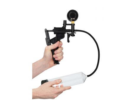 Transparentna pompka próżniowa Pumped Elite Beginner z manometrem 23 cm - 3
