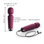 Mini wibrator Dorcel Wanderful fioletowy USB - 5