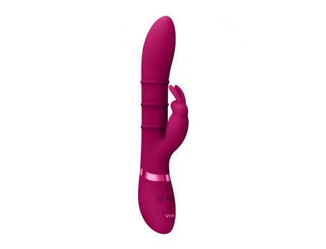 Stimulating Rings, Vibrating G-Spot Rabbit - Pink - 5