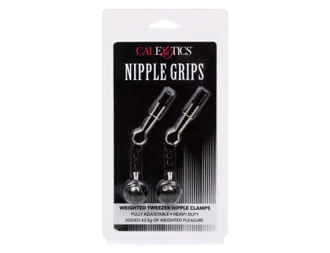 Klipsy na sutki metalowe z obciążeniem Calexotics 11,5 cm - 2