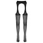 Rajstopy z pasem do pończoch Cottelli LEGWEAR czarne L/XL - 6