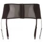 Pas do pończoch z koronką Cottelli Curves czarny 2XL - 8
