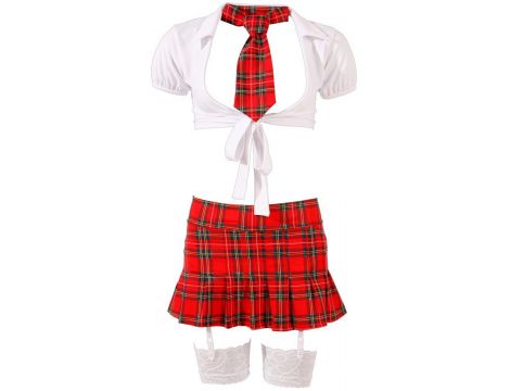 Kostium uczennicy Cottelli Schoolgirl Set S - 3