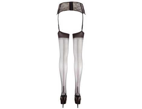 Pończochy z szwem Cottelli LEGWEAR czarne 15 den - 6