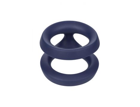 Pierścień erekcyjny Viceroy Dual Ring silikonowy niebieski