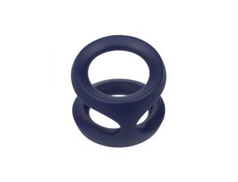 Pierścień erekcyjny Viceroy Dual Ring silikonowy niebieski - 7