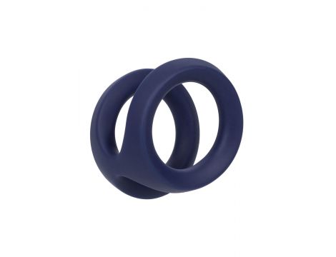 Pierścień erekcyjny Viceroy Dual Ring silikonowy niebieski - 8