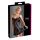 Koszulka nocna satynowa Cottelli LINGERIE czarna M