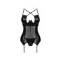 Gorset i stringi Norides Obsessive czarny XL/2XL - 6