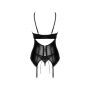 Gorset i stringi Norides Obsessive czarny XL/2XL - 7