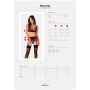 Komplet bielizny Rosenty Obsessive XL 2XL - 8