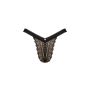 Czarne koronkowe figi otwarte Estiqua Obsessive M/L - 8
