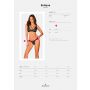 Czarne koronkowe figi otwarte Estiqua Obsessive M/L - 10
