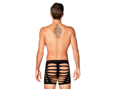 Obsessive M104 czarne bokserki z wycięciami S/M/L - 2