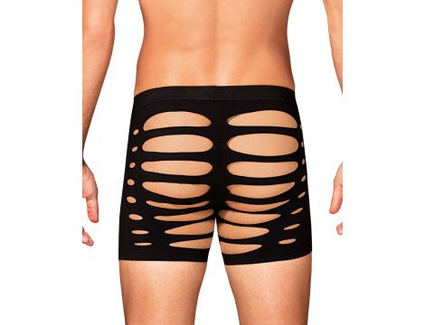Obsessive M104 czarne bokserki z wycięciami S/M/L - 4