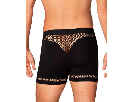 Bokserki erotyczne Obsessive M102 z wycięciami czarne S/M/L - 4