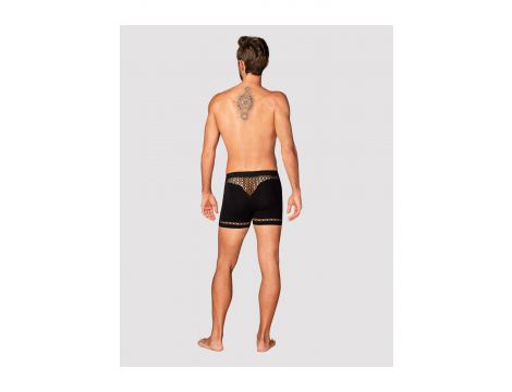 Bokserki erotyczne Obsessive M102 z wycięciami czarne S/M/L - 6