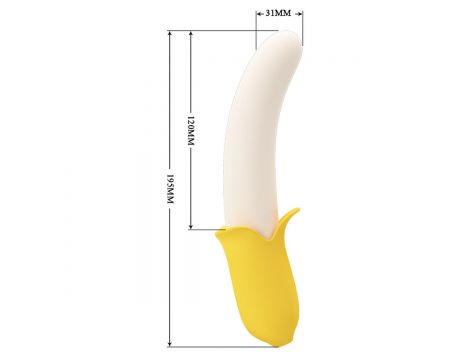 Wibrator punktu G silikonowy Banana Geek Pretty Love USB - 7