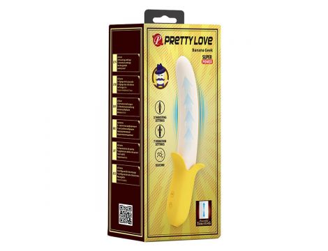 Wibrator punktu G silikonowy Banana Geek Pretty Love USB - 10