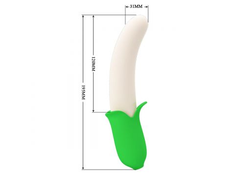 Wibrator silikonowy punktu G Pretty Love Banana Knight USB - 7