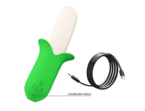 Wibrator silikonowy punktu G Pretty Love Banana Knight USB - 9