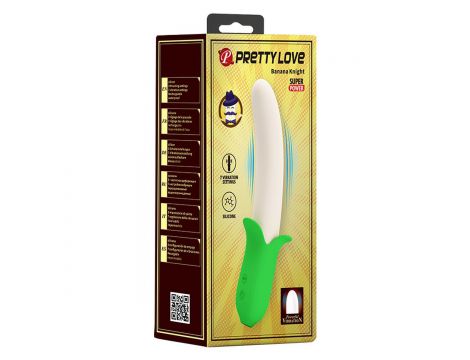 Wibrator silikonowy punktu G Pretty Love Banana Knight USB - 10
