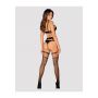 Pończochy siateczkowe czarne Obsessive S826 S/M/L - 5