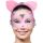 Maska roleplay Kitty Set Kinky Pleasure różowa uniwersalna